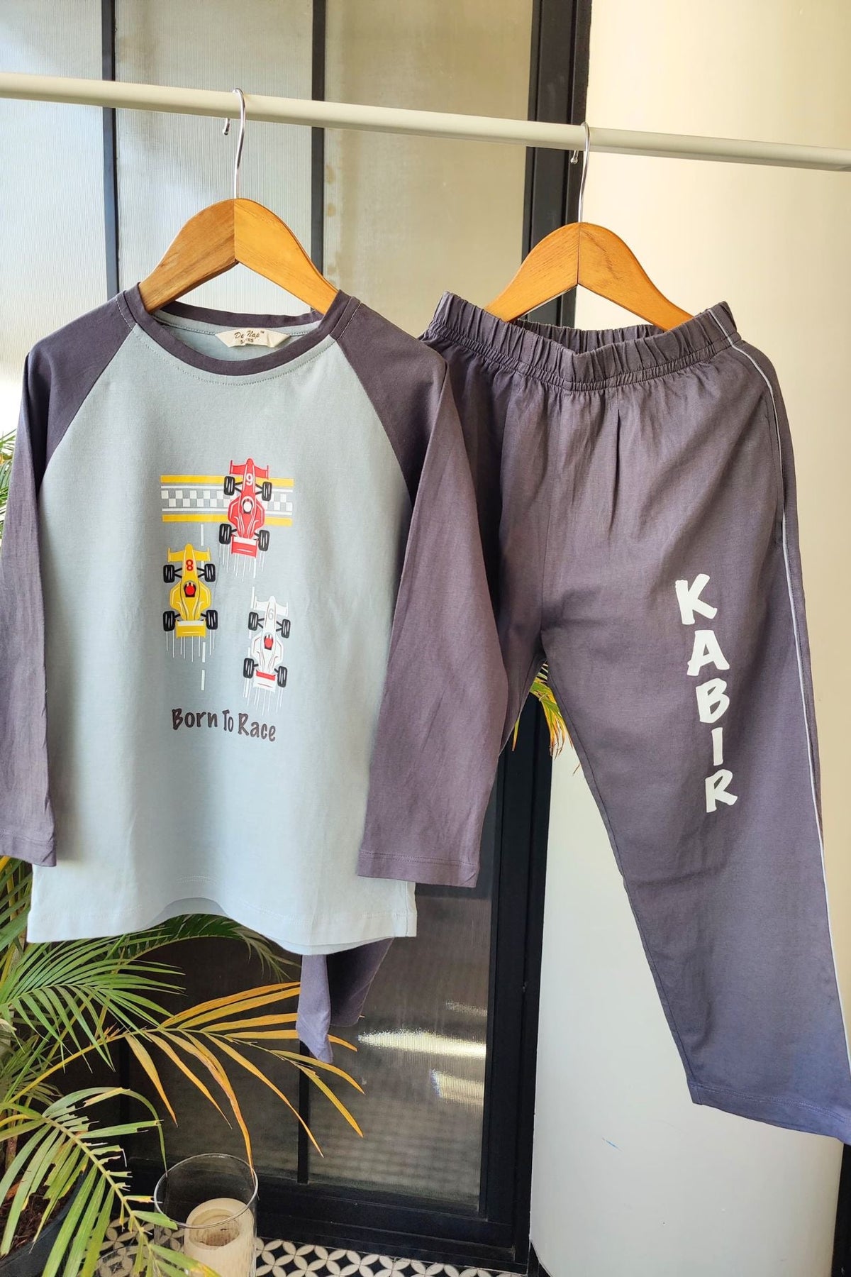 Born To Race Pyjama Set - De - Nap.in - Nightwear