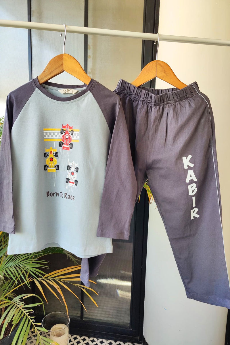 Born To Race Pyjama Set - De - Nap.in - Nightwear