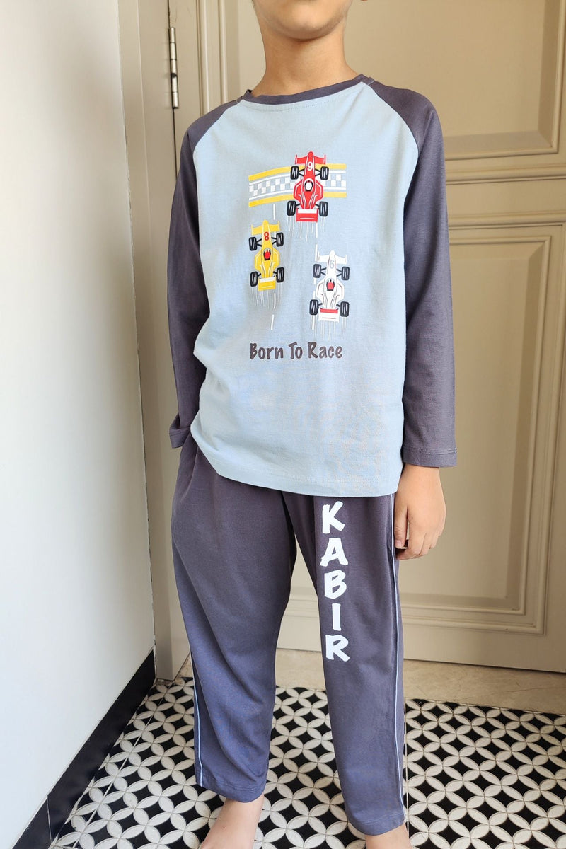 Born To Race Pyjama Set - De - Nap.in - Nightwear