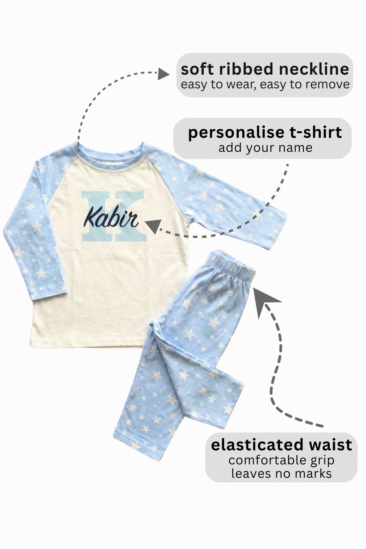 My Star Pyjama Set Blue