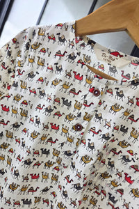 Camel Tales Kurta Pyjama Set Girls / Boys - De - Nap.in - Nightwear