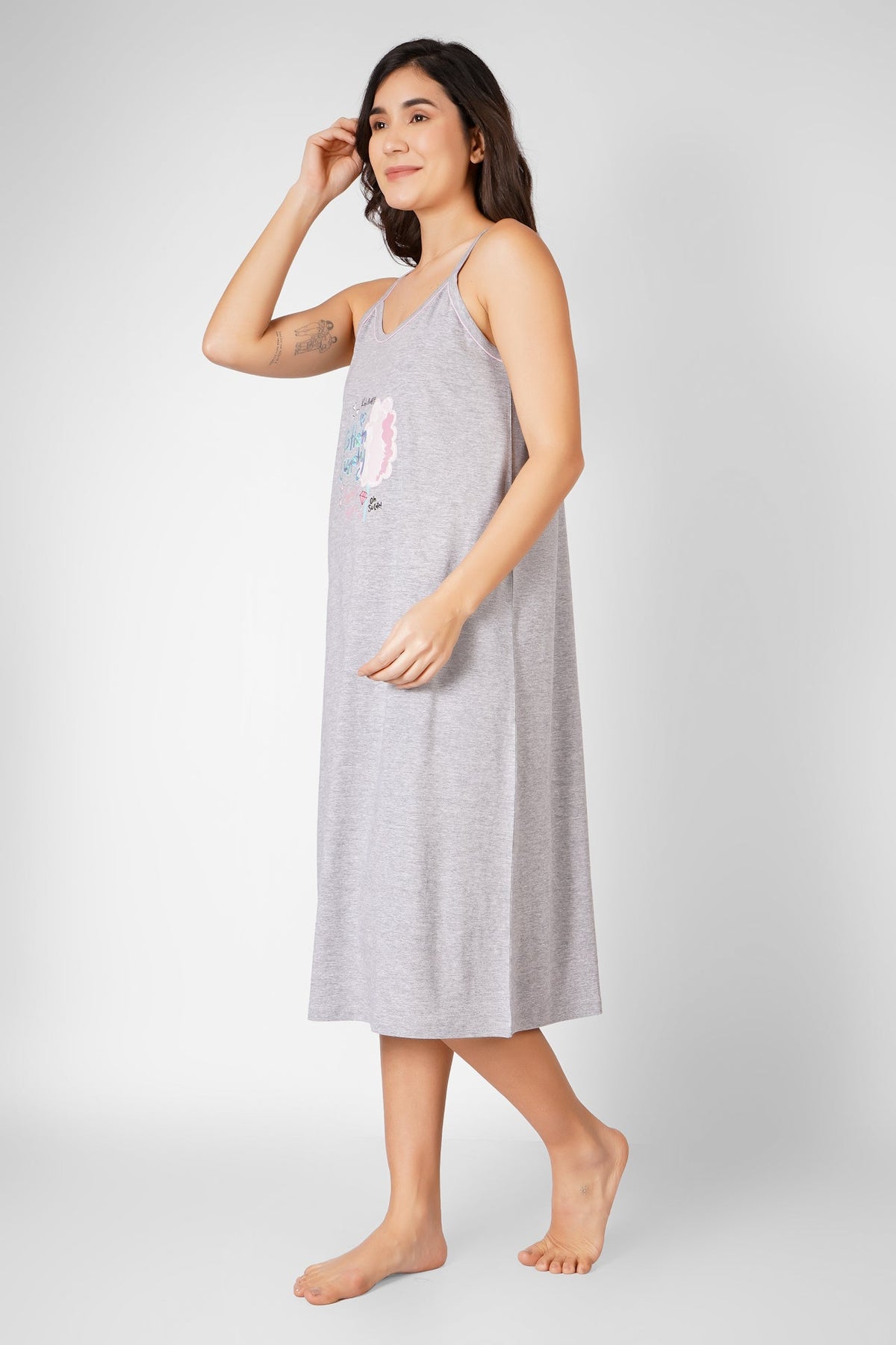 Candy Cloud Spaghetti Nightdress - De - Nap.in - Nightwear