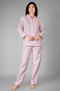 Candy Pink Stripes Pyjama Set - De - Nap.in - Nightwear