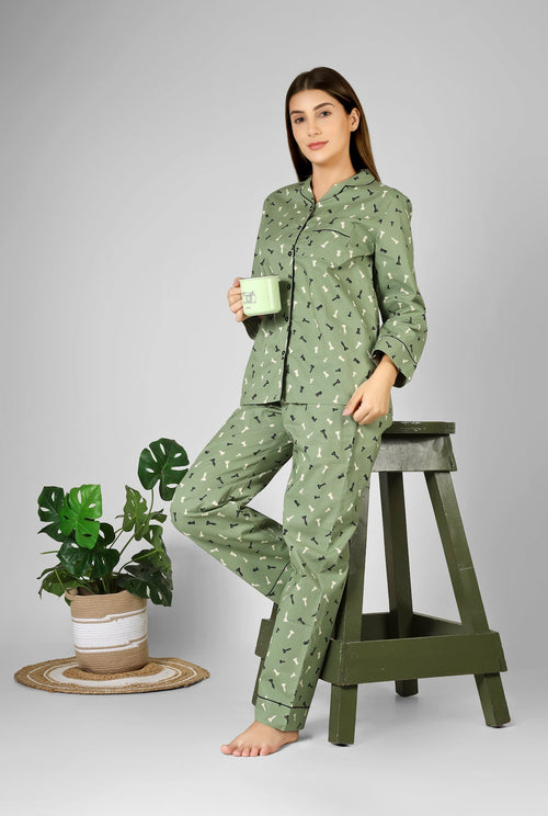 Checkmate Dreams Pyjama Set - De - Nap.in - Nightwear