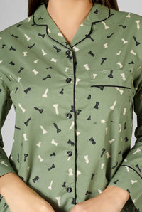 Checkmate Dreams Pyjama Set - De - Nap.in - Nightwear