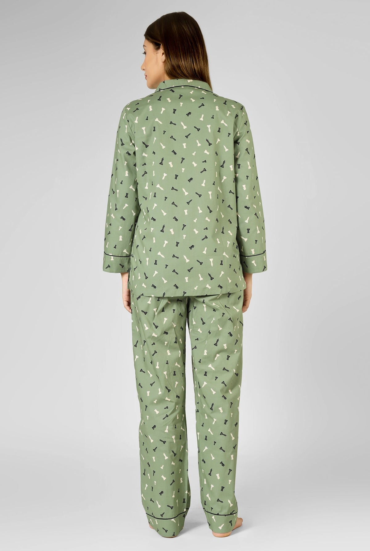 Checkmate Dreams Pyjama Set - De - Nap.in - Nightwear