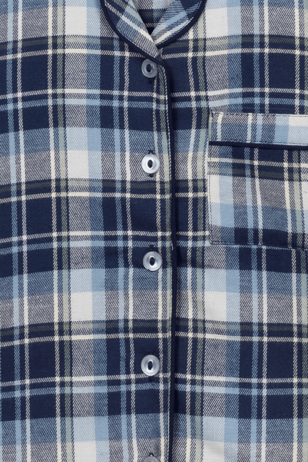 Checks Flannel Pyjama Set - De - Nap.in - Nightwear