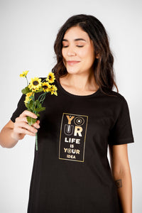 Classic Black Nightdress - De - Nap.in - Nightwear