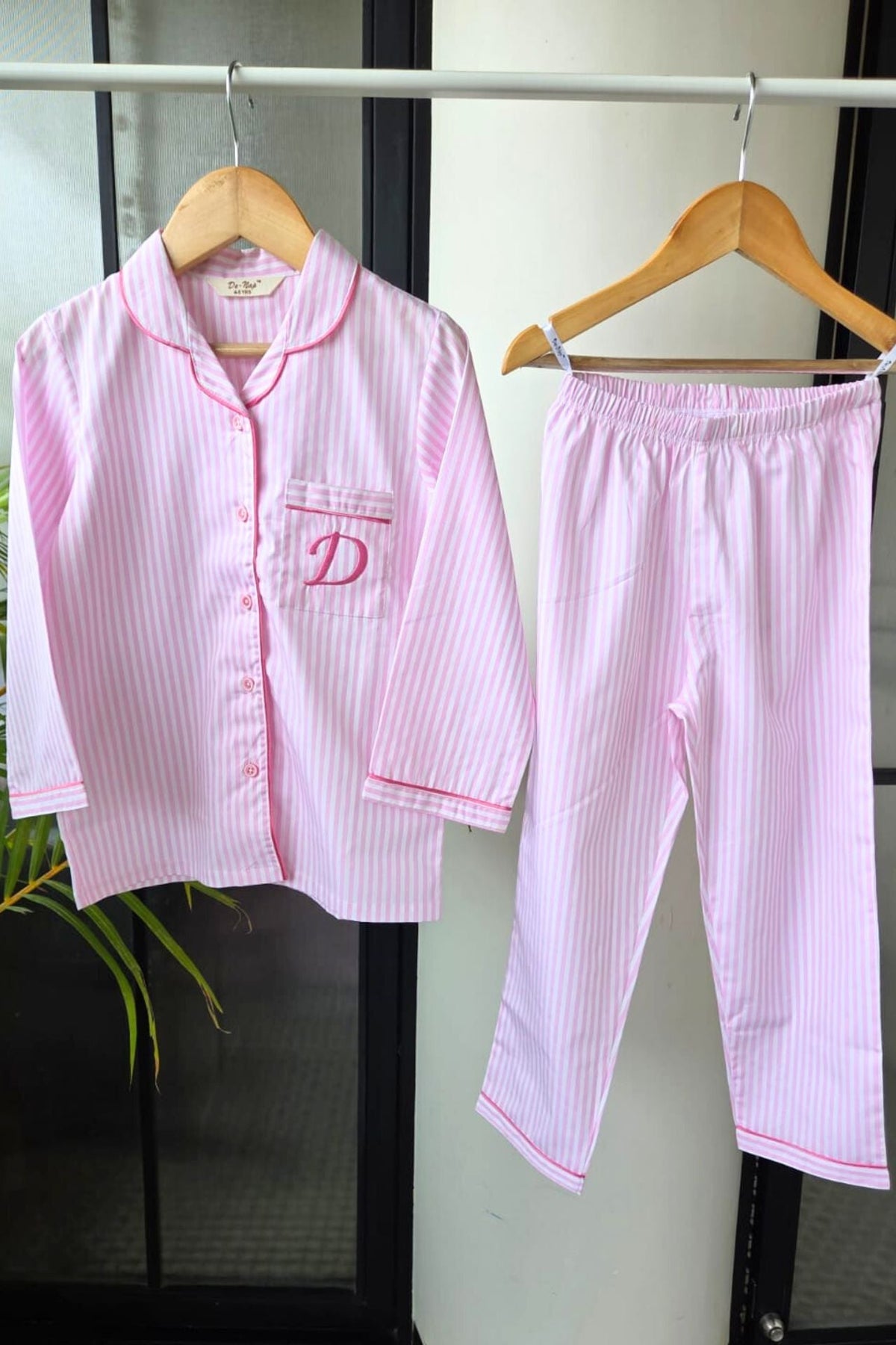 Classic Blush Pyjama Set - De - Nap.in - Nightwear