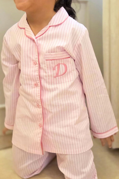 Classic Blush Pyjama Set - De - Nap.in - Nightwear