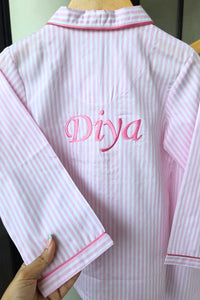 Classic Blush Pyjama Set - De - Nap.in - Nightwear