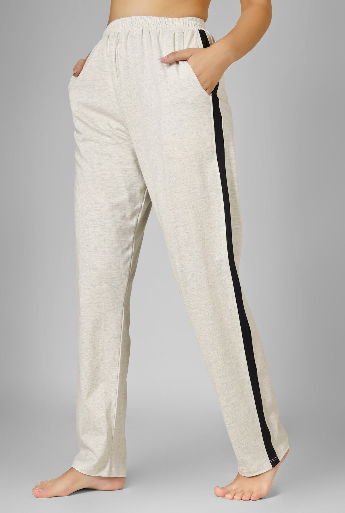 Classic Ecru Edge Lounge Set - De - Nap.in - Nightwear