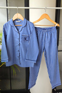 Classic Navy Pyjama Set - De - Nap.in - Nightwear