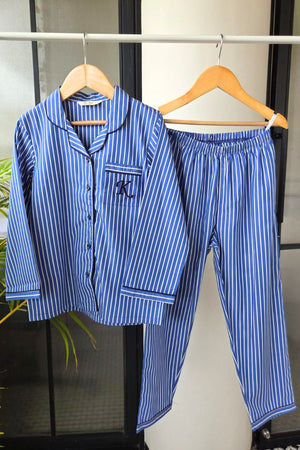 Classic Navy Pyjama Set - De - Nap.in - Nightwear