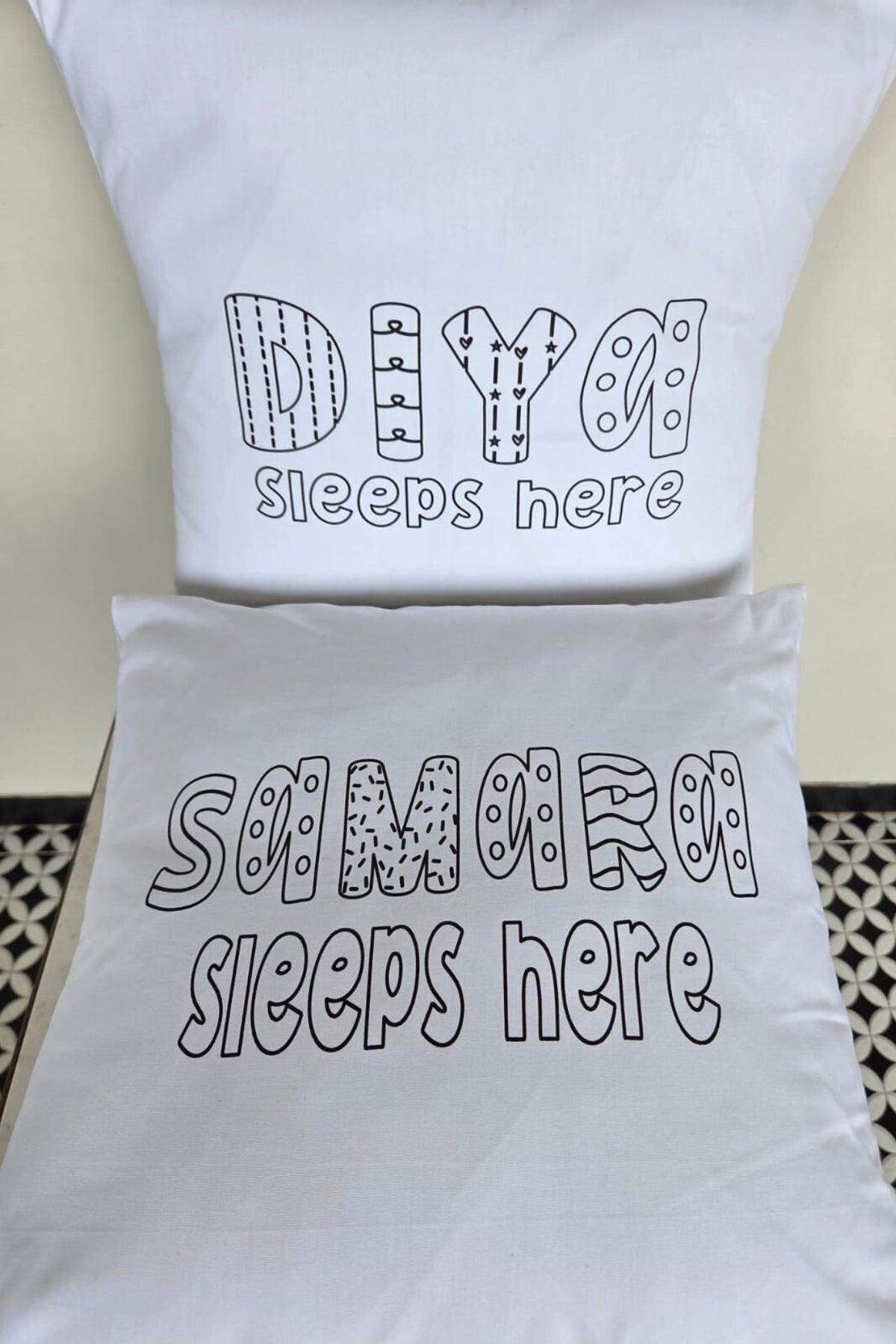 Colour a Cushion
