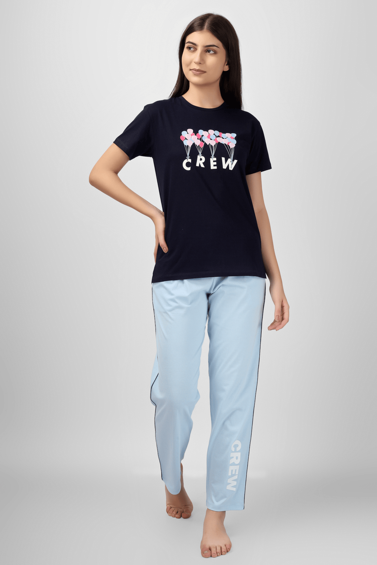 Crew Pyjama Set - De - Nap.in - Nightwear