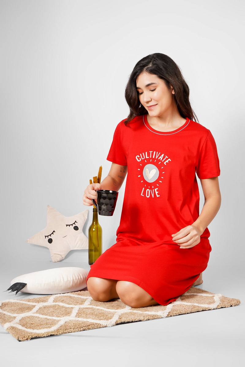 Cultivate Love Nightdress - De - Nap.in - Nightwear