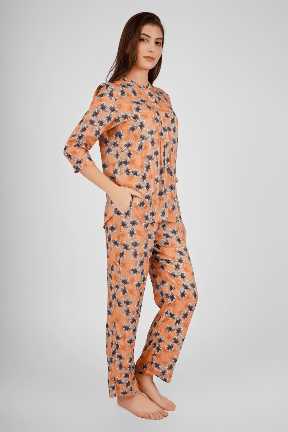 Dusk Blossom Co - ord Set - De - Nap.in - Nightwear
