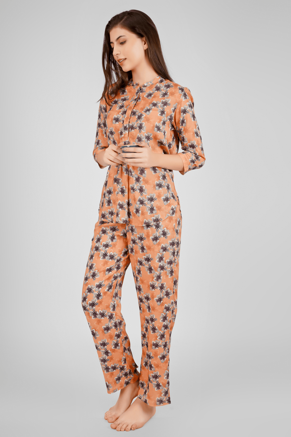 Dusk Blossom Co - ord Set - De - Nap.in - Nightwear