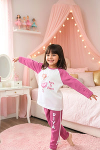 Born to Dance Pyjama Set (Blush Pink)