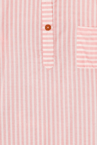 Girly Glam Pink Stripes Kurta Pyjama Set - De - Nap.in - Nightwear
