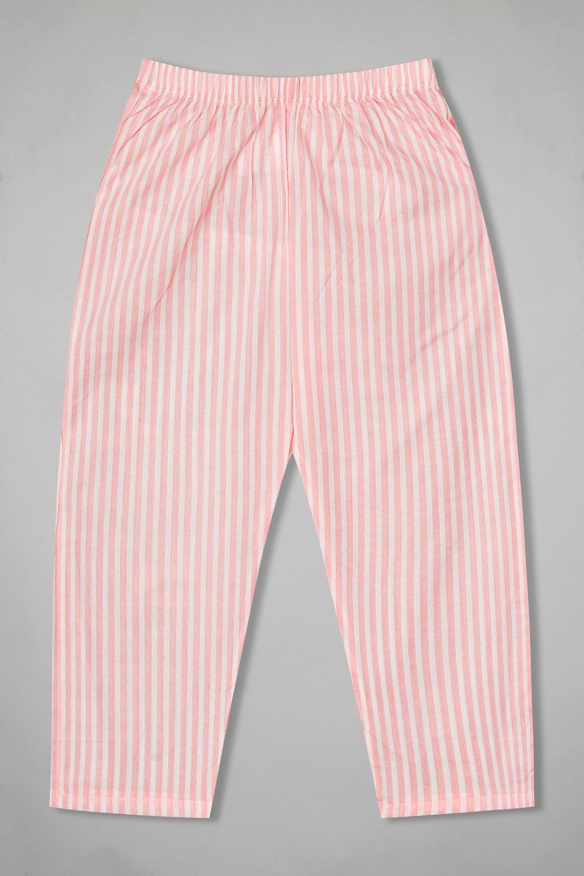 Girly Glam Pink Stripes Kurta Pyjama Set - De - Nap.in - Nightwear