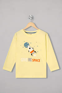 Give Me Space Full Sleeves Pyjama Set - De - Nap.in - Nightwear
