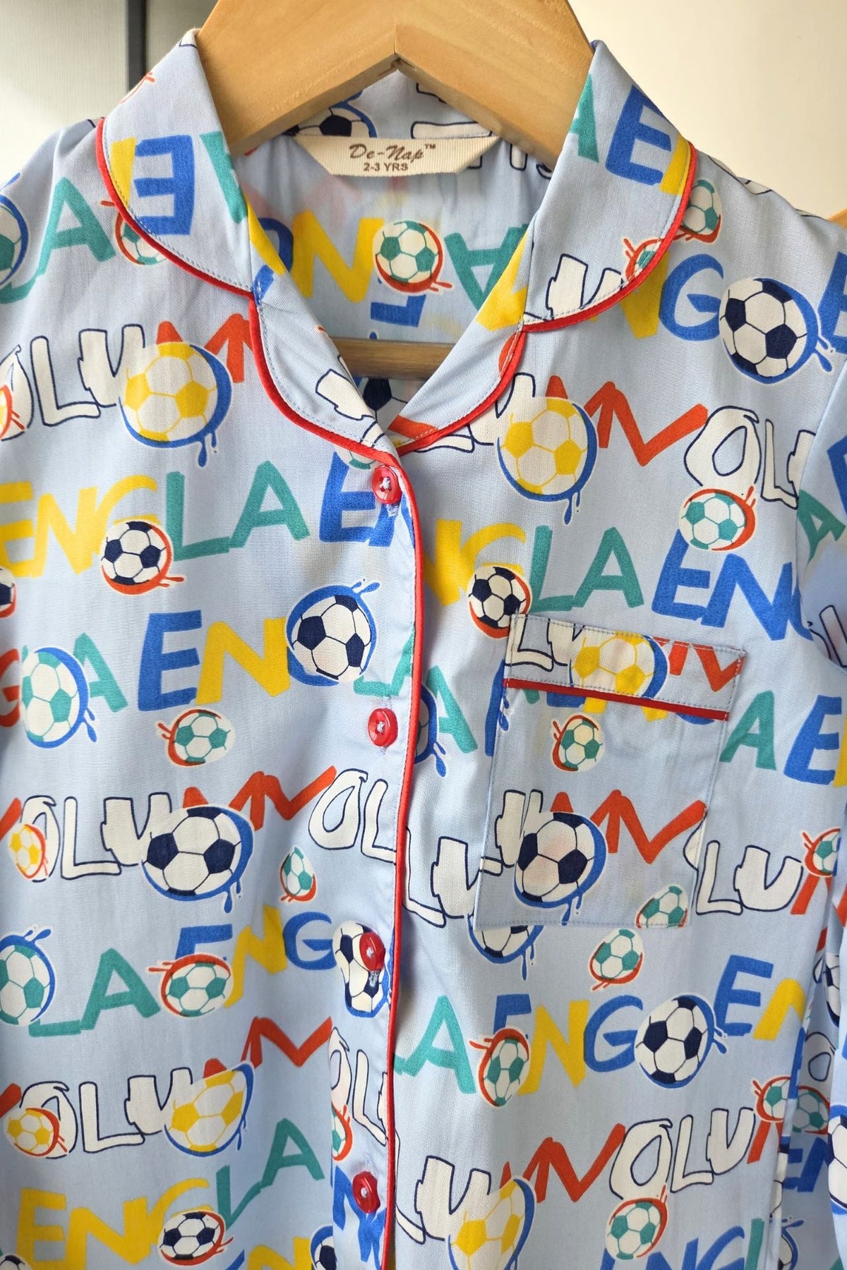 Goal Getter - Pyjama Set Girls / Boys - De - Nap.in - Nightwear