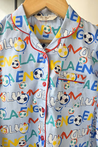 Goal Getter - Pyjama Set Girls / Boys - De - Nap.in - Nightwear