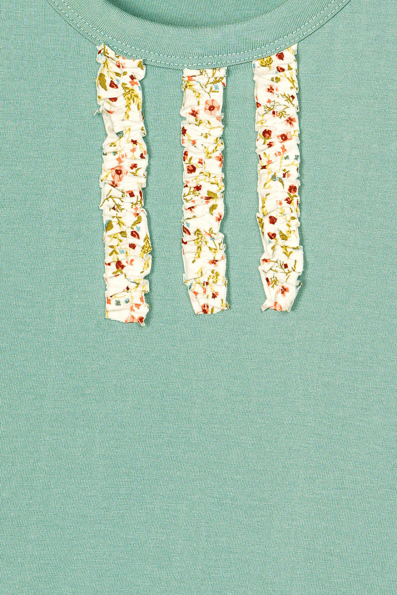 Green Dreamsicle Blooms Legging Set - De - Nap.in - Nightwear