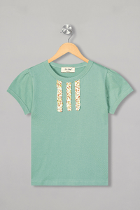 Green Dreamsicle Blooms Legging Set - De - Nap.in - Nightwear