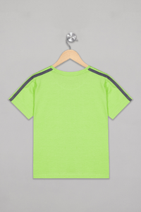 Green Good Things Take Time Shorts Set - De - Nap.in - Nightwear