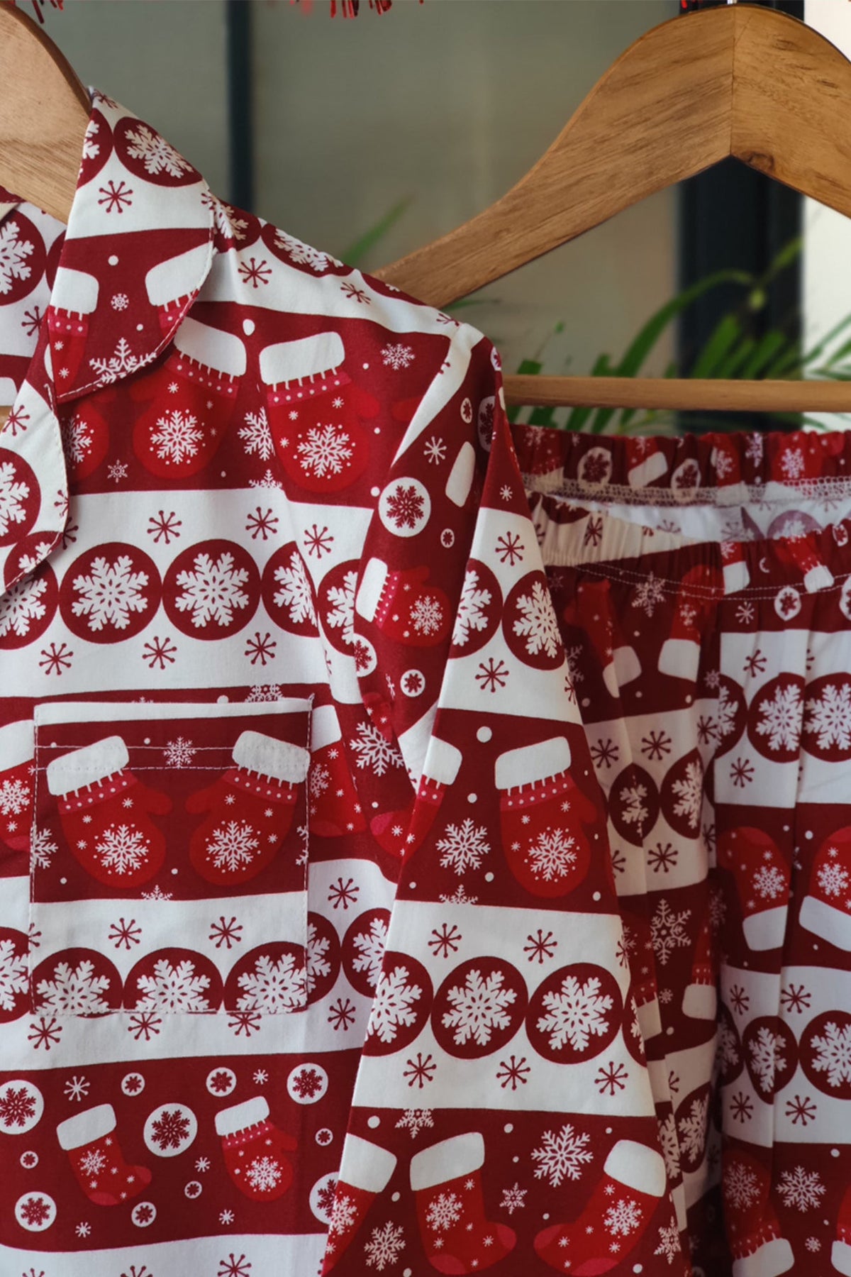 Holiday Cheer Pyjama Set (Girl) - De - Nap.in - Nightwear