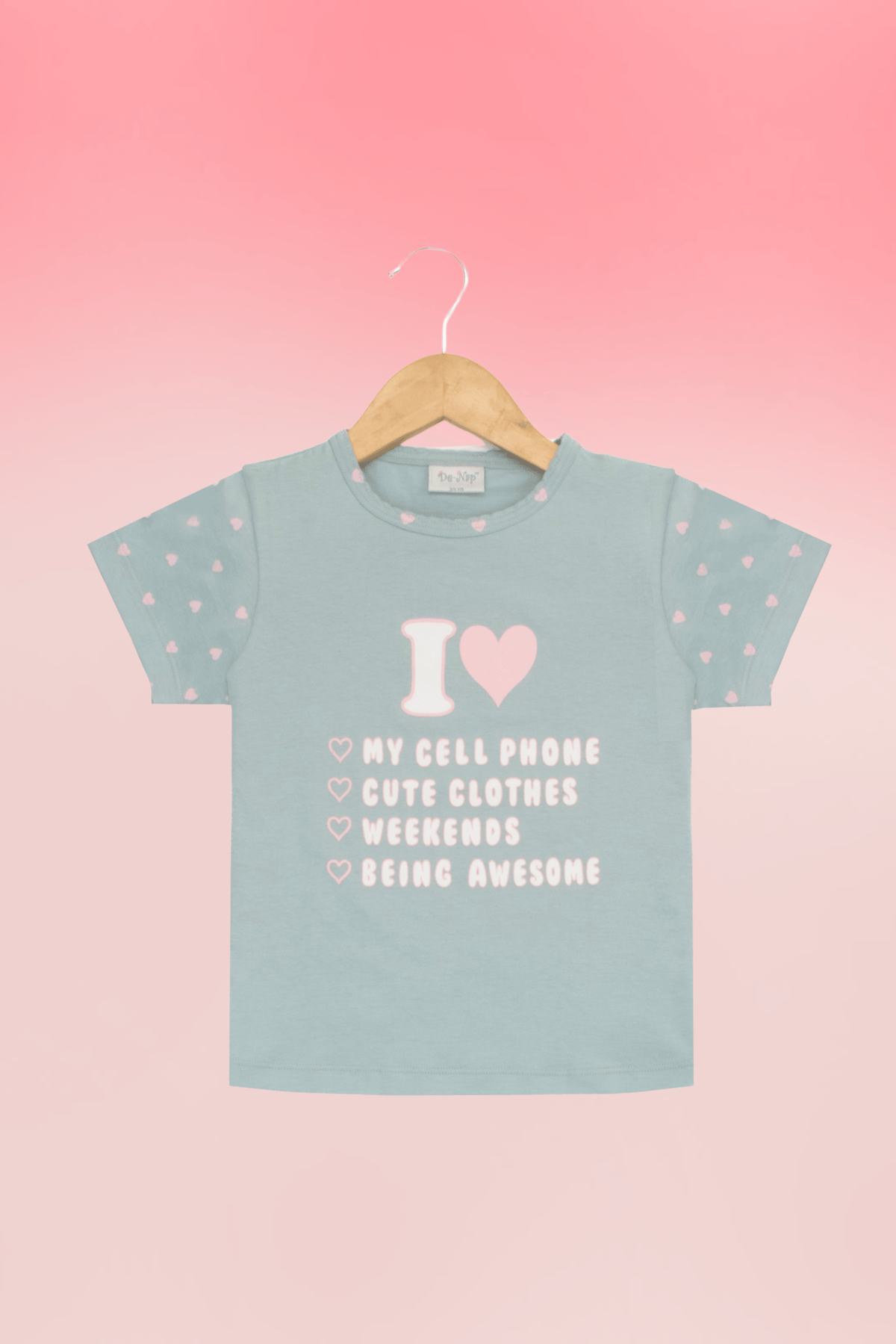 I Love Cell Phone Pyjama Set - De - Nap.in - Nightwear