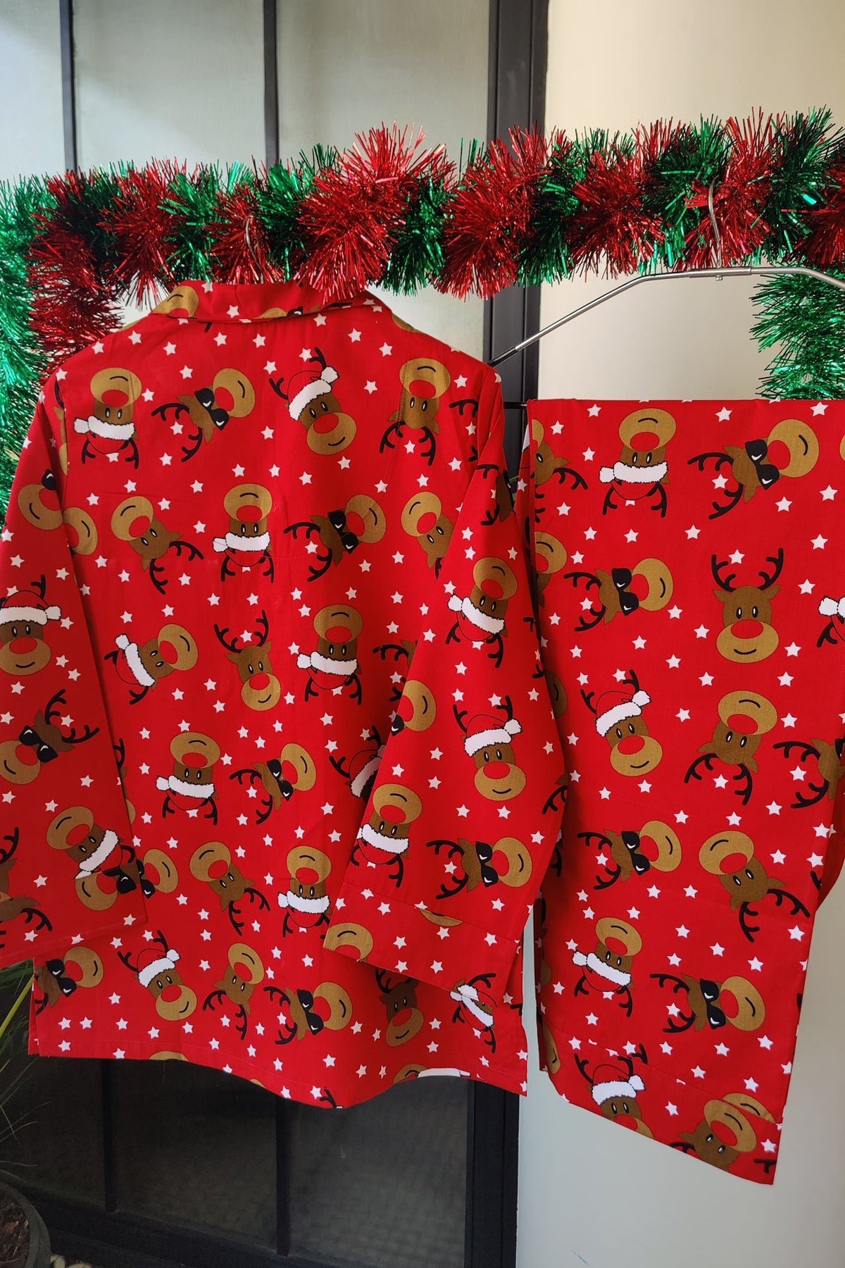 Jolly Reindeer Luxe Pyjama Set Women - De - Nap.in - Nightwear