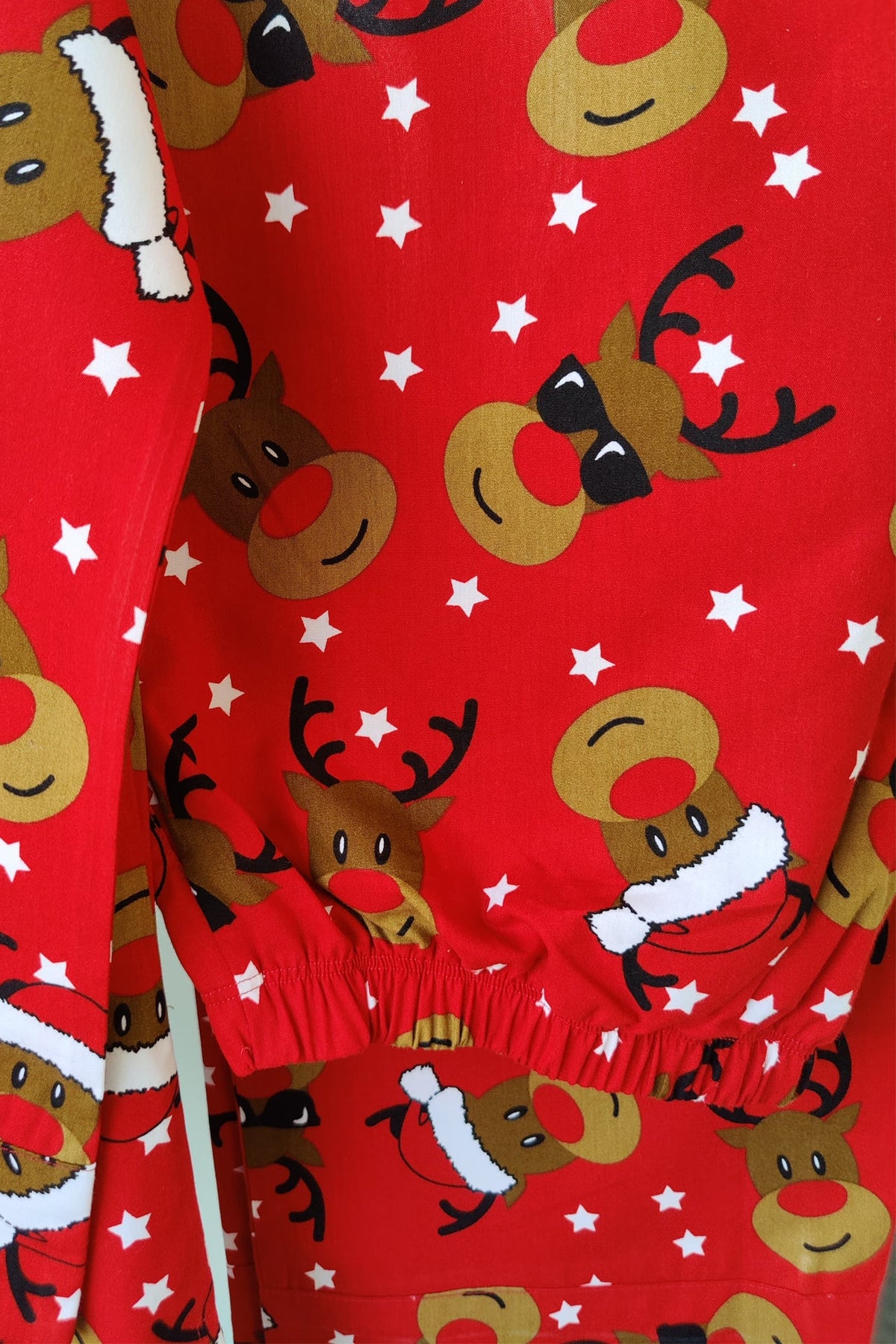 Jolly Reindeer Luxe Pyjama Set Women - De - Nap.in - Nightwear