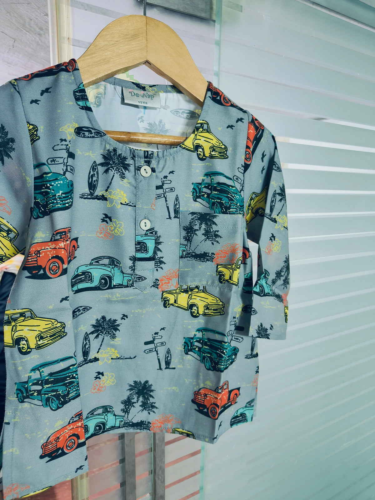 Joyful Journey Kurta Pyjama Set For Boys - De - Nap.in - Nightwear