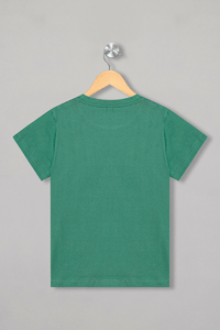 Let's Grow Together Green Shorts Set - De - Nap.in - Nightwear