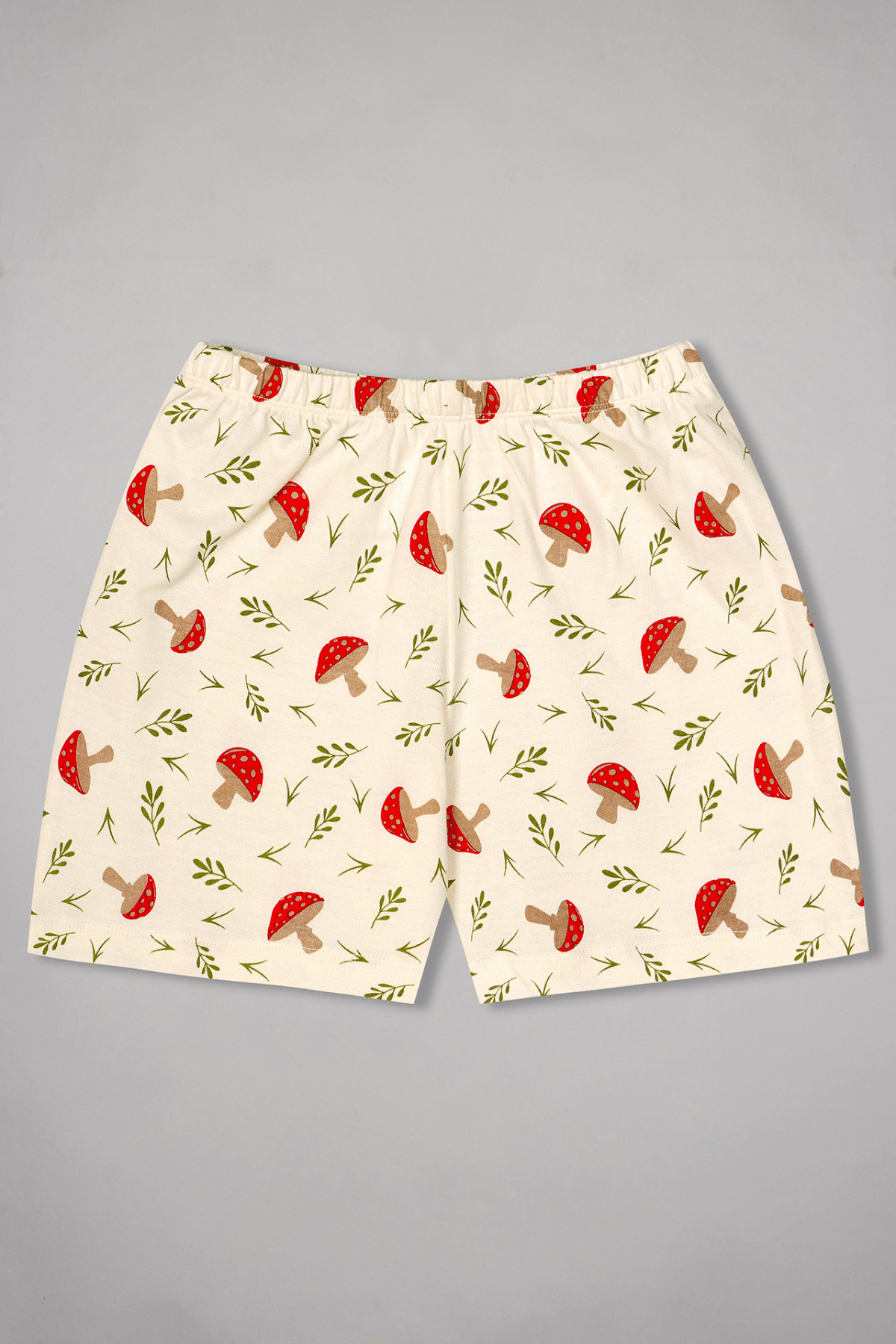 Let's Grow Together Green Shorts Set - De - Nap.in - Nightwear