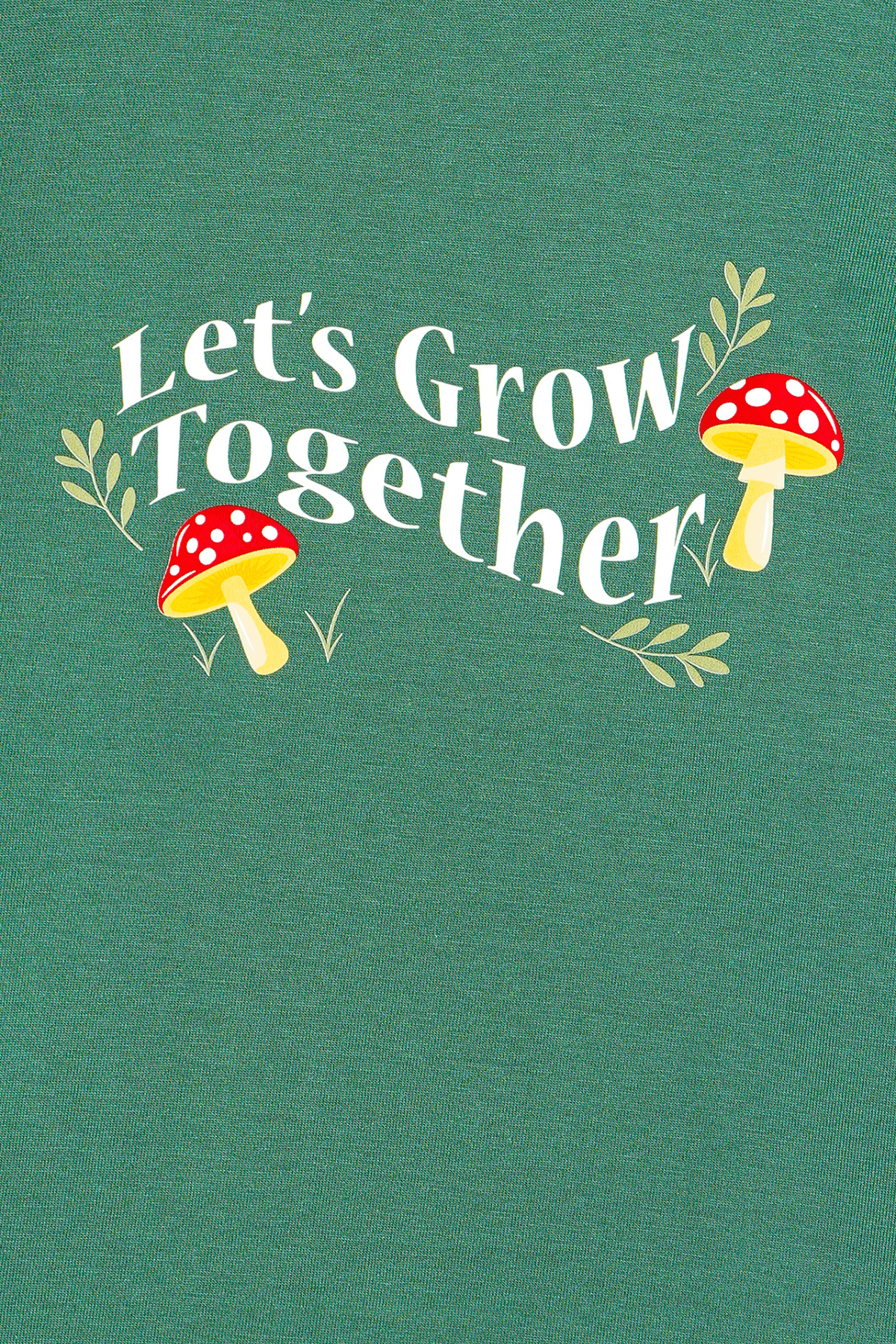 Let's Grow Together Pyjama Set For Girls - De - Nap.in - Nightwear