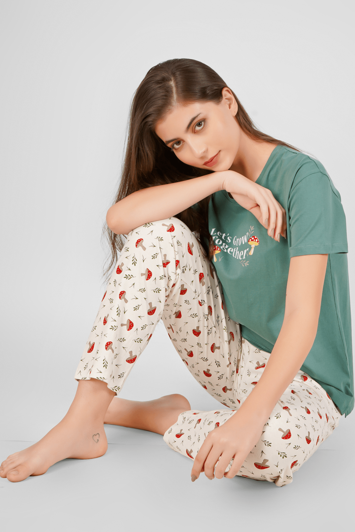Let's Grow Together Pyjama Set - De - Nap.in - Nightwear