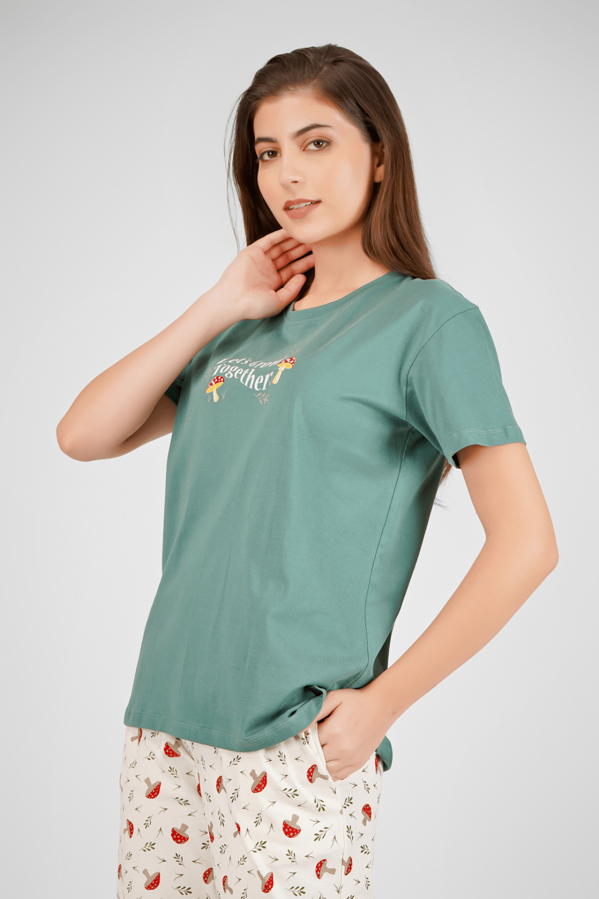 Let's Grow Together Pyjama Set - De - Nap.in - Nightwear