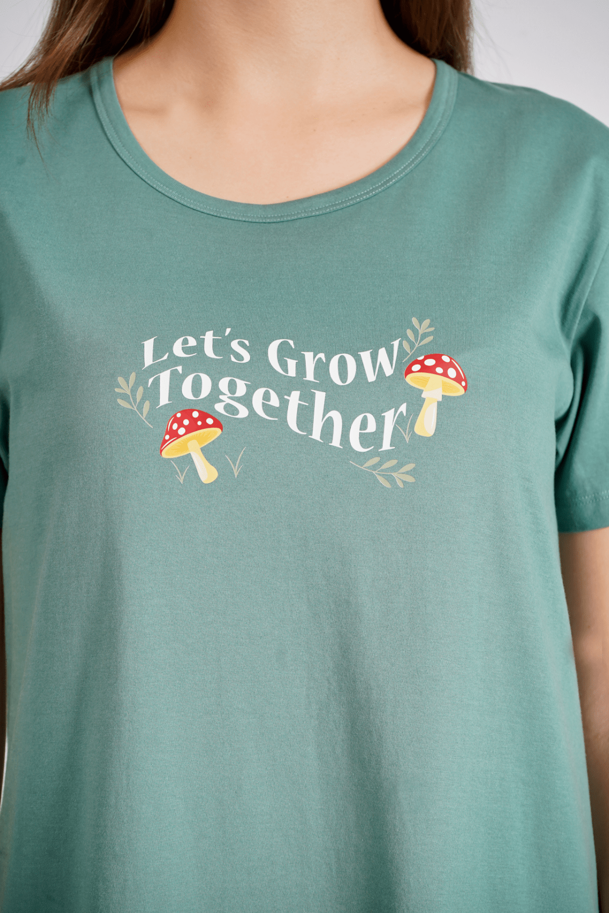 Let's Grow Together Short Nighty - De - Nap.in - Nightwear
