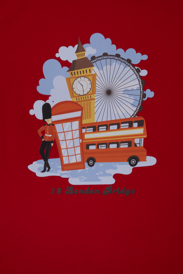 London Bus Pyjama Set - De - Nap.in - Nightwear