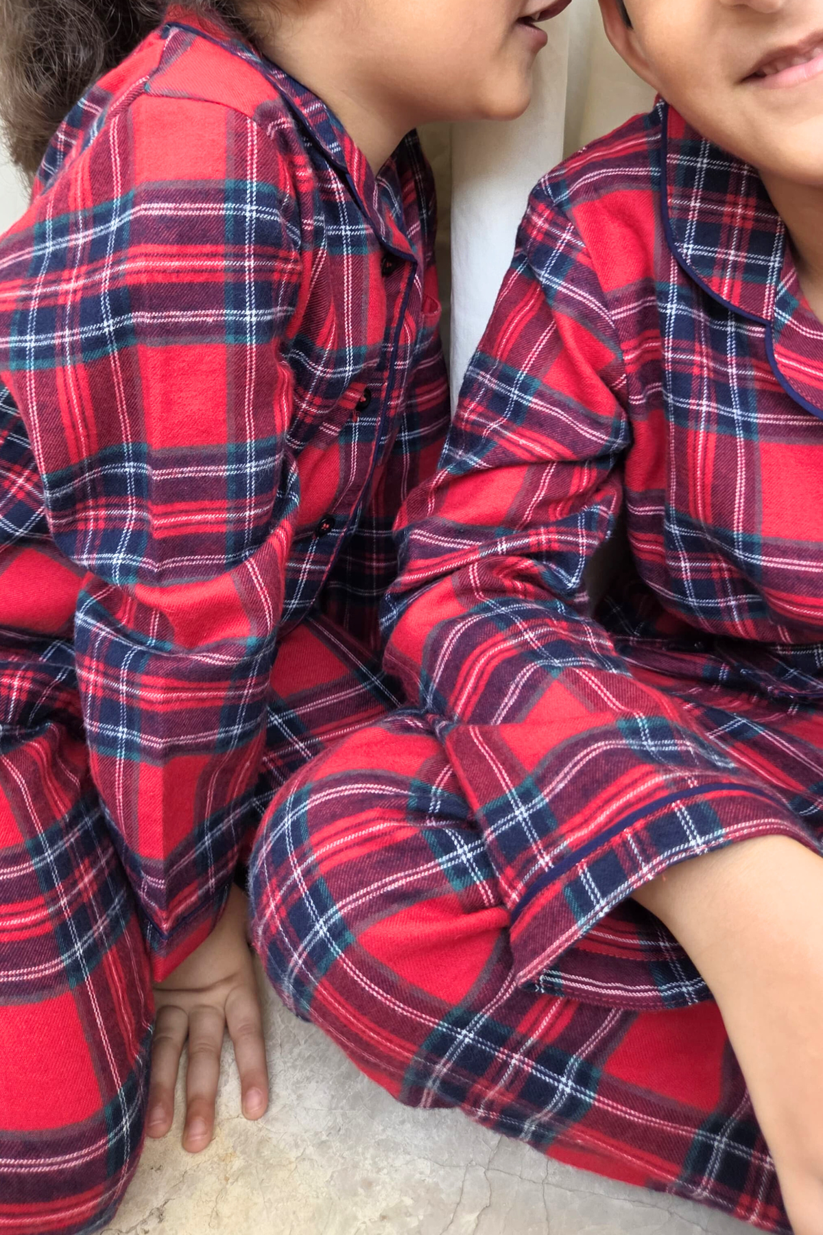 Luxe Checks Pyjama Set (Girl)