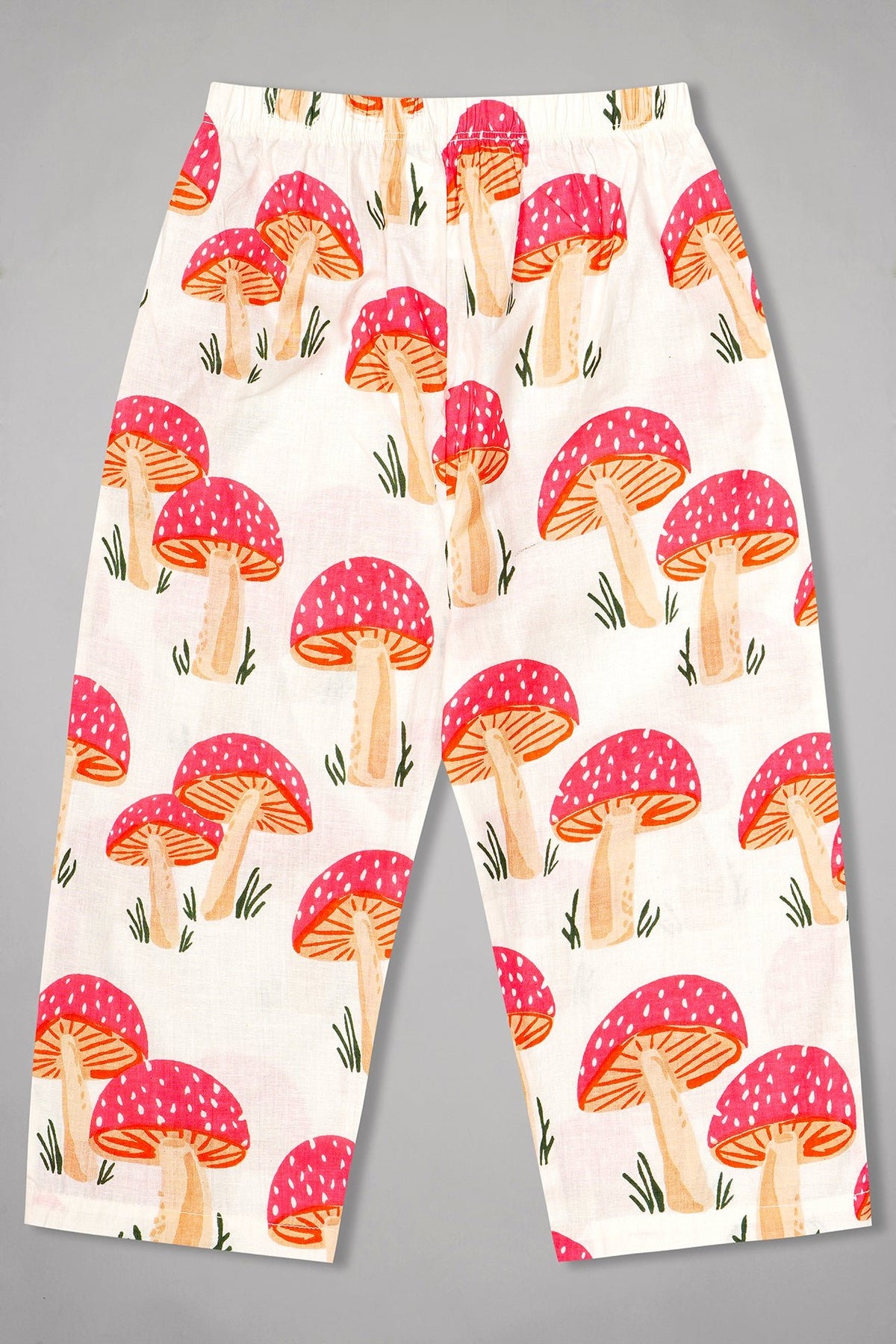 Mushroom Marvel Kurta Pyjama Set - De - Nap.in - Nightwear