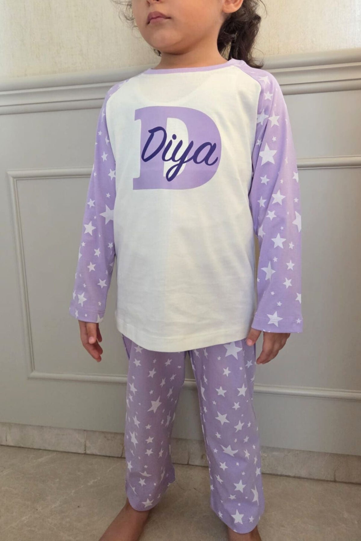 My Star Pyjama Set Purple - De - Nap.in - Nightwear