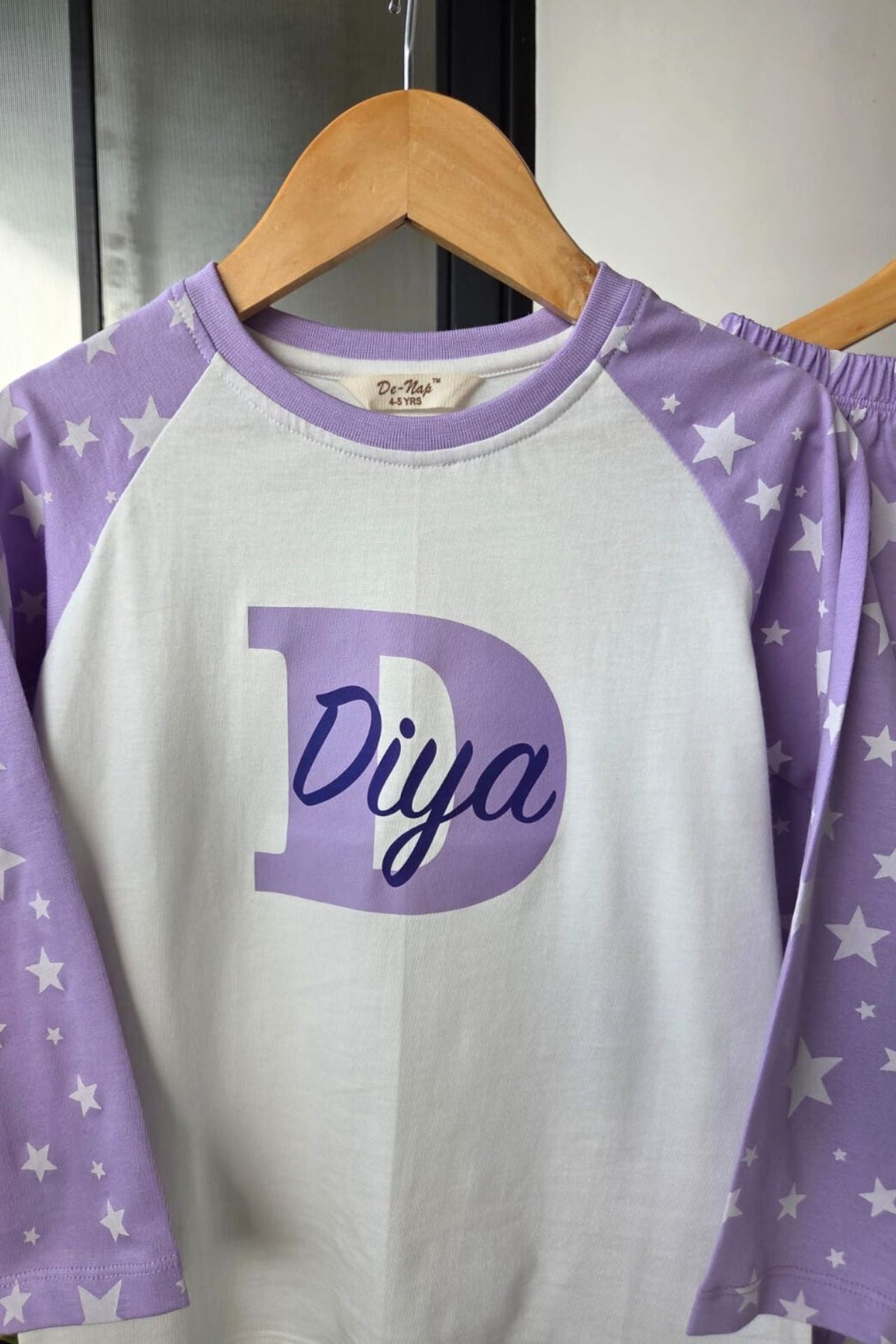 My Star Pyjama Set Purple - De - Nap.in - Nightwear