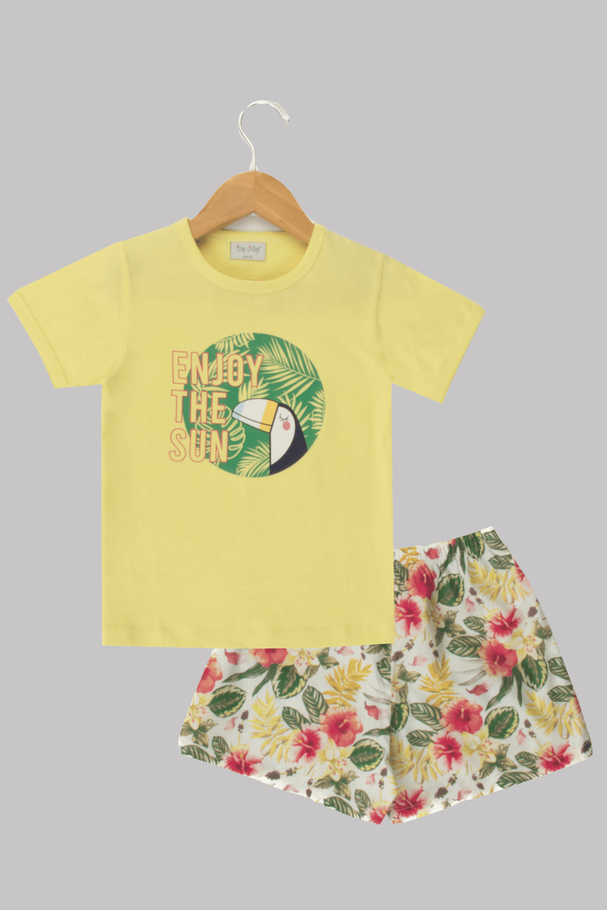 Neon Enjoy The Sun Shorts Set - De - Nap.in - Nightwear