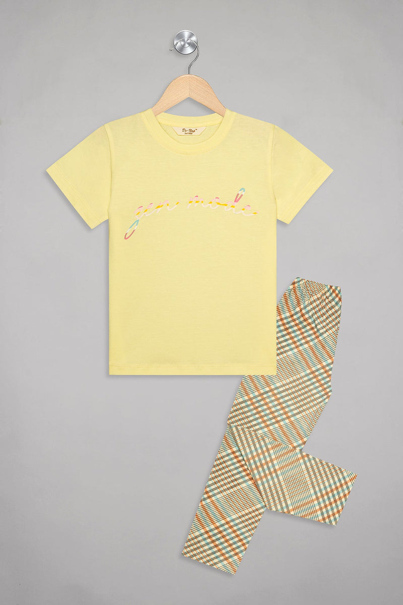 Neon Zen Mode Pyjama Set - De - Nap.in - Nightwear